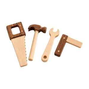 Set Constructor de Herramientas de Madera para Niños Bebabu