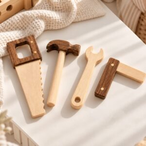 Set Constructor de Herramientas de Madera para Niños Bebabu, foto 2