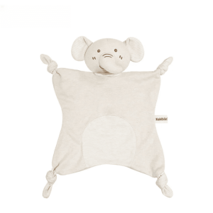 Tuto de apego elefante para bebé de algodón 100% orgánico, suave y seguro