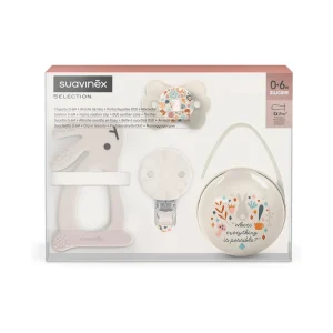 Caja regalo Suavinex Wonderland Beige ideal para baby shower y nacimiento