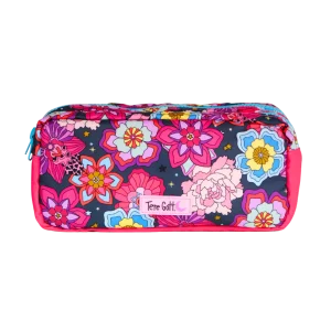 Estuche Doble Flowers – Cosmetiquero y Organizador Art Queen | Travel Size y Acolchado