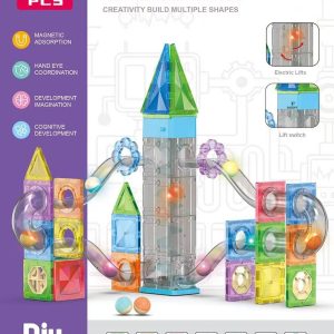 Bloques Magnéticos Educativos 60 Piezas – Juego Didáctico Infantil