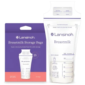 bolsas almacenamiento leche materna lansinoh pack 25 unidades