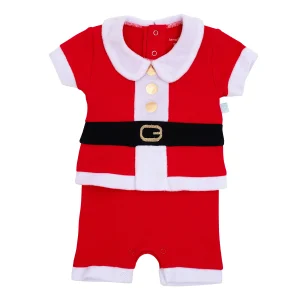 Enterito de Navidad para bebé estilo pascuero 100% algodón