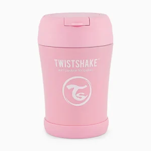 Termo para comida Twistshake rosado pastel