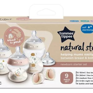 Set Mamaderas Recién Nacido Natural Start Rosa