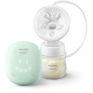 Philips Avent Extractor Eléctrico Simple con 4 Niveles de Estimulación y Extracción