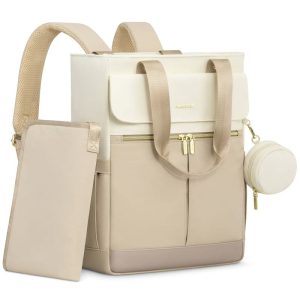 bolso maternal beige modelo Eva