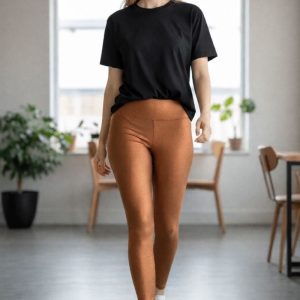 Calza Lycra Color Cobre