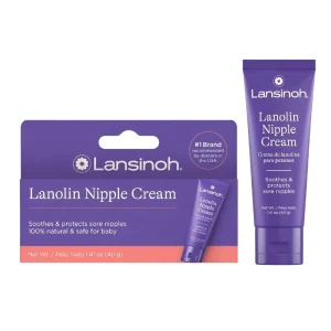 Lanolina HPA Lansinoh 40 g – crema natural para pezones agrietados y doloridos durante la lactancia