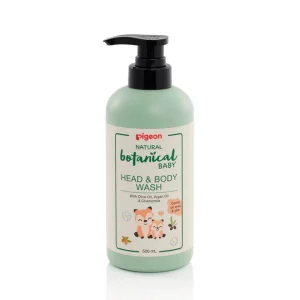 Gel de limpieza Pigeon Head & Body Wash Botanical 500 ml