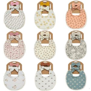 Set Baberos Muselina NIña