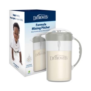 Jarra para mezclar leche Dr. Brown’s Gris