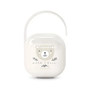 Porta chupete Suavinex Wild Beige