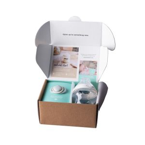 Set Mamadera 150 ml + Chupete Recién Nacido Tommee Tippee Natural Start