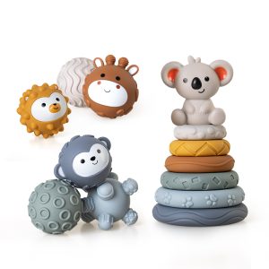 Set completo: Juguete sensorial Koala de 13 piezas para bebé
