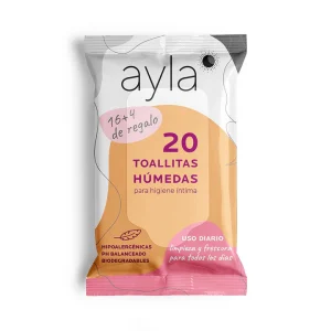 Toallitas de higiene íntima Ayla 20 un
